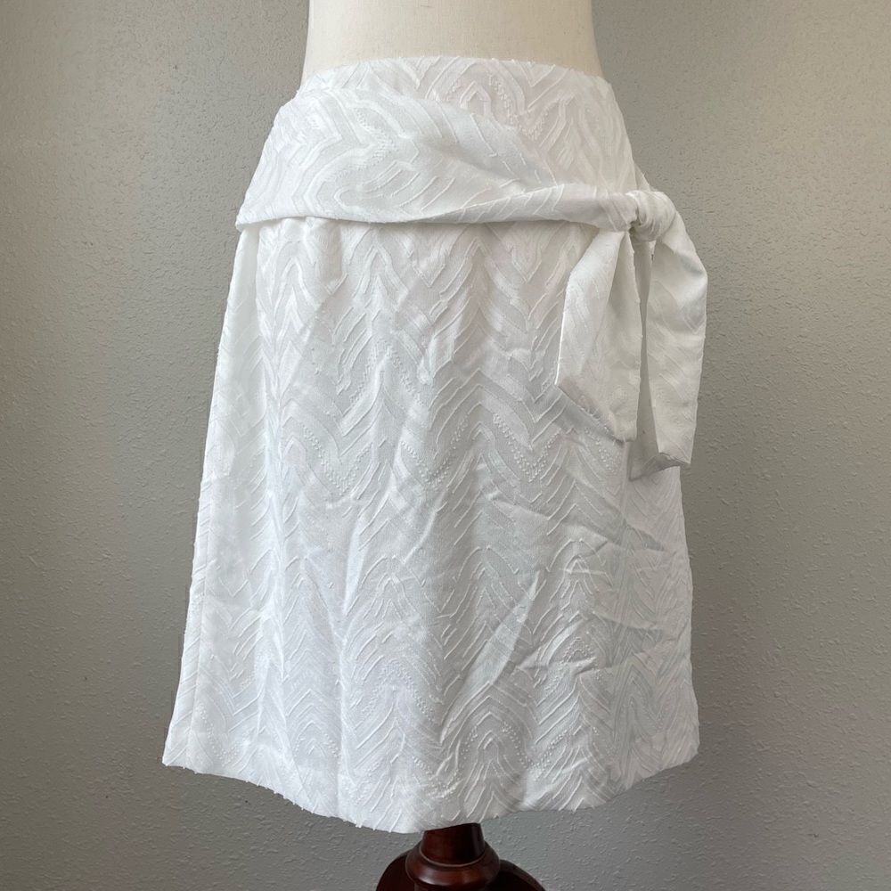 NWT Nine West White Midi Skirt Size 10